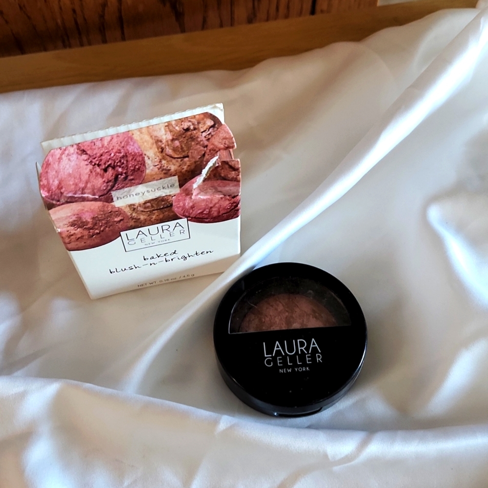 Baked blush and bronzer